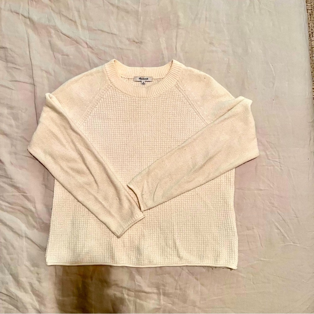Waffle knit  Madewell sweater